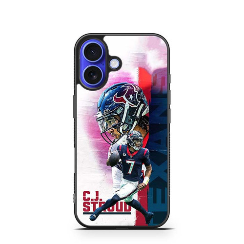 CJ Stroud Houston Texans 04 iPhone 16 Case
