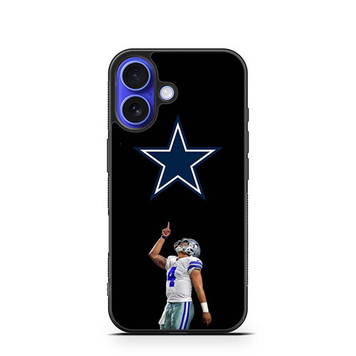 Dak Prescott Dallas Cowboys 01 iPhone 16 Case