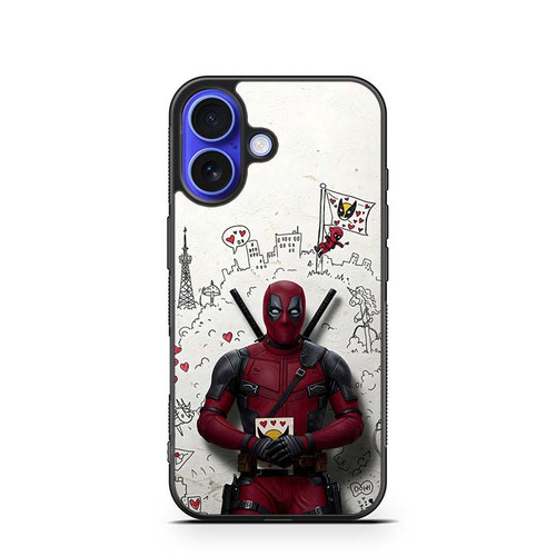 Deadpool The Unicorns Dream iPhone 16 Case