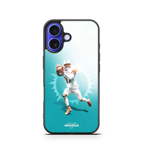 Jaylen Waddle Miami Dolphins 04 iPhone 16 Case