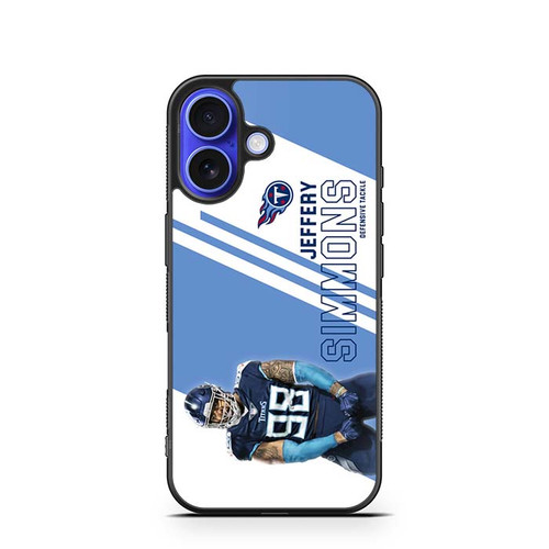Jeffery Simmons Tennessee Titans 03 iPhone 16 Case