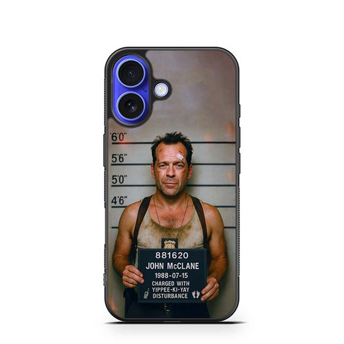 John McClane Die Hard iPhone 16 Case