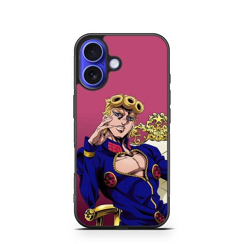 JoJos Bizarre Adventure Giorno Giovanna 01 iPhone 16 Case