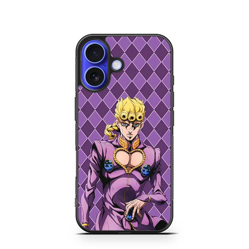 JoJos Bizarre Adventure Giorno Giovanna 02 iPhone 16 Case