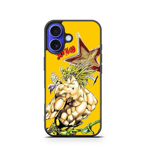 JoJos Bizarre Adventure Stardust Crusaders Dio Brando iPhone 16 Case