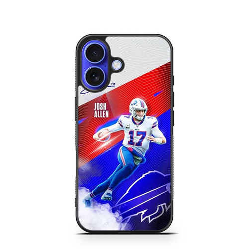 Josh Allen Buffalo Bills 02 iPhone 16 Case