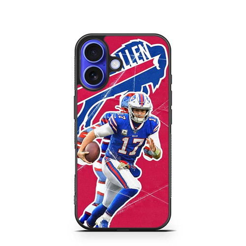 Josh Allen Buffalo Bills 03 iPhone 16 Case