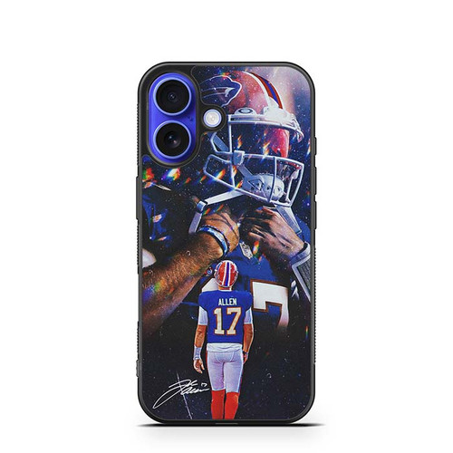 Josh Allen Buffalo Bills 05 iPhone 16 Case