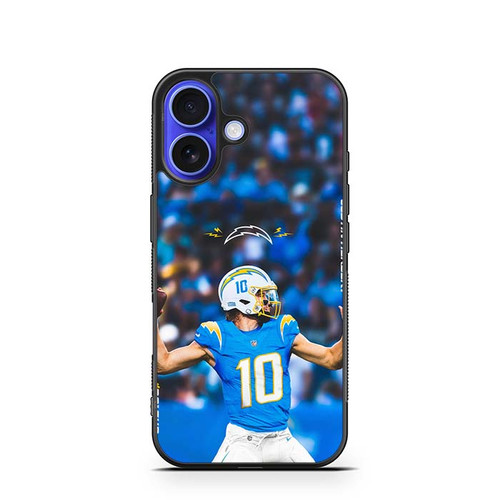 Justin Herbert Los Angeles Chargers 03 iPhone 16 Case