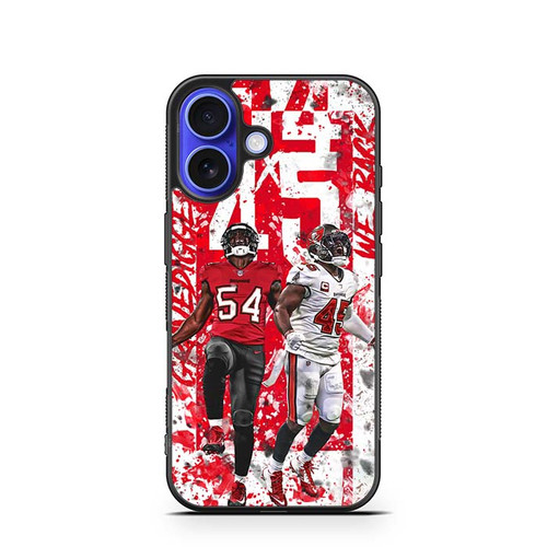Lavonte David Tampa Bay Buccaneers 01 iPhone 16 Case