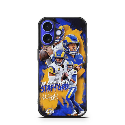 Matthew Stafford Los Angeles Rams 02 iPhone 16 Case