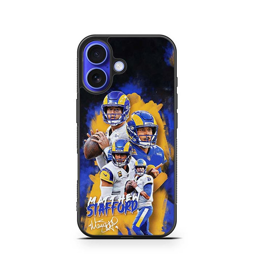 Matthew Stafford The Rams Commander iPhone 16 Case