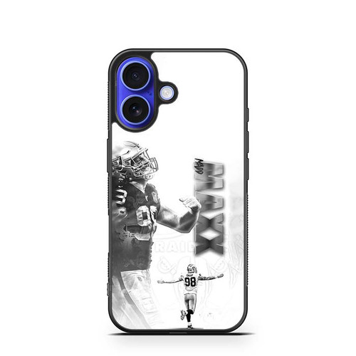 Maxx Crosby Las Vegas Raiders 04 iPhone 16 Case