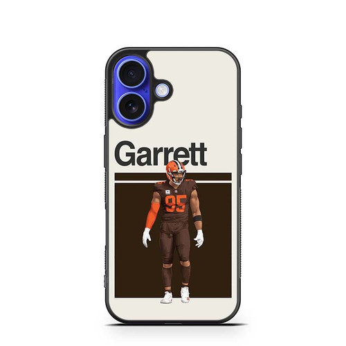 Myles Garrett Cleveland Browns 03 iPhone 16 Case