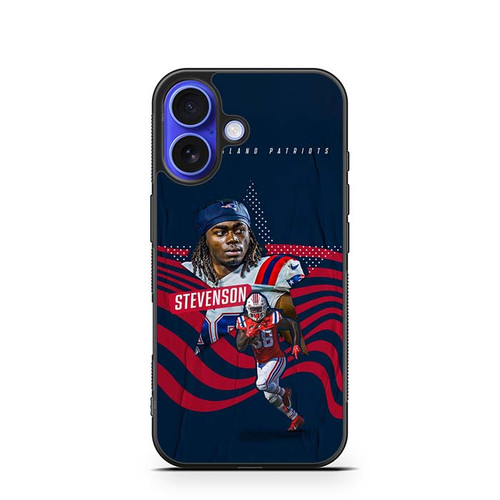 Rhamondre Stevenson New England Patriots 02 iPhone 16 Case