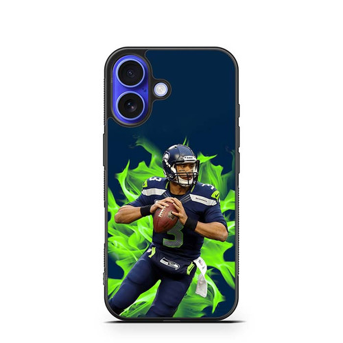 Russell Wilson Seattle Seahawks 01 iPhone 16 Case