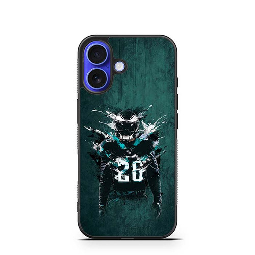 Saquon Barkley Philadelphia Eagles 02 iPhone 16 Case