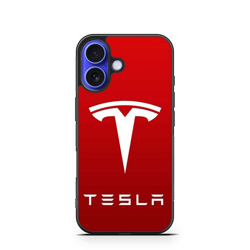 Tesla Silicon and Steel iPhone 16 Case