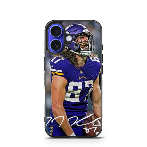 TJ Hockenson Minnesota Vikings iPhone 16 Case