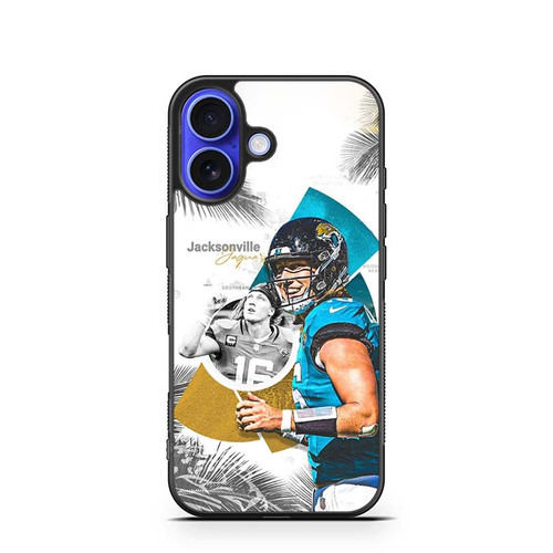 Trevor Lawrence Jacksonville Jaguars 02 iPhone 16 Case