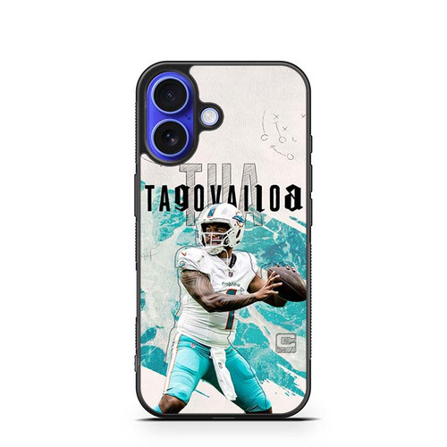 Tua Tagovailoa Miami Dolphins 04 iPhone 16 Case