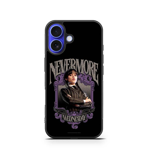 Wednesday Nevermore iPhone 16 Case