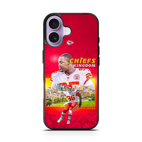 Chris Jones Kansas City Chiefs 03 iPhone 17 Case