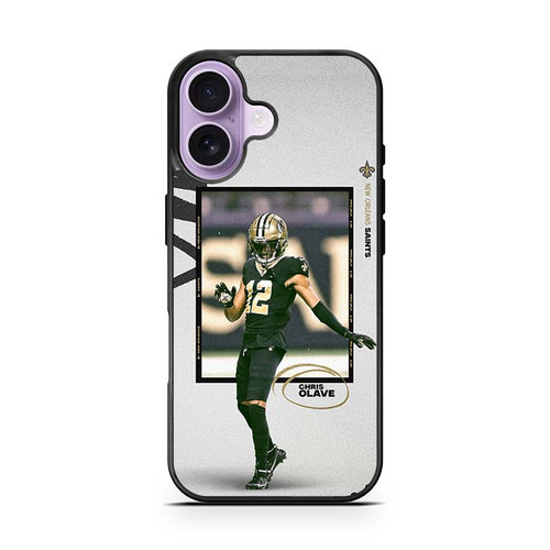 Chris Olave New Orleans Saints 02 iPhone 17 Case