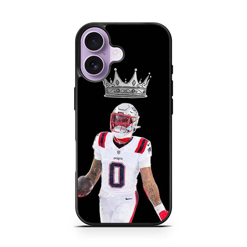 Christian Gonzalez New England Patriots 02 iPhone 17 Case