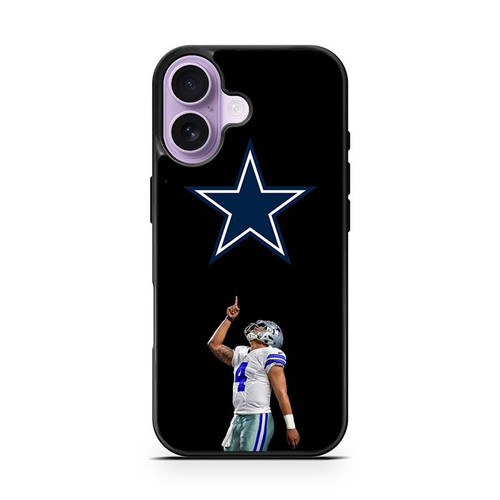 Dak Prescott Dallas Cowboys 01 iPhone 17 Case