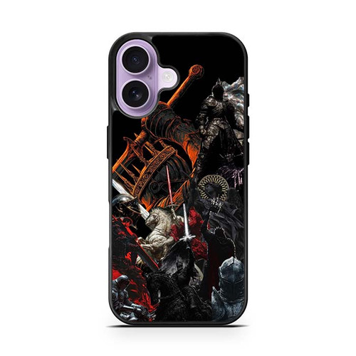 Dark Souls Elden Ring and Bloodborne iPhone 17 Case