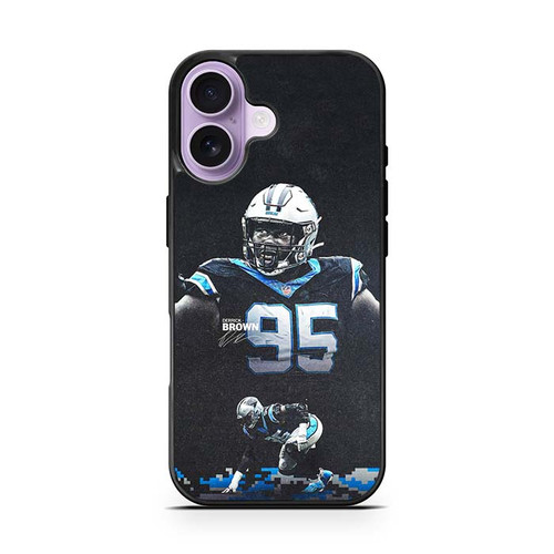 Derrick Brown Carolina Panthers 01 iPhone 17 Case