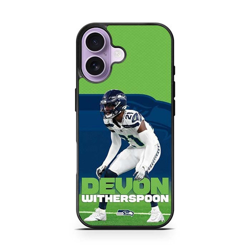 Devon Witherspoon Seattle Seahawks 04 iPhone 17 Case