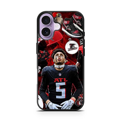 Drake London Atlanta Falcons 02 iPhone 17 Case