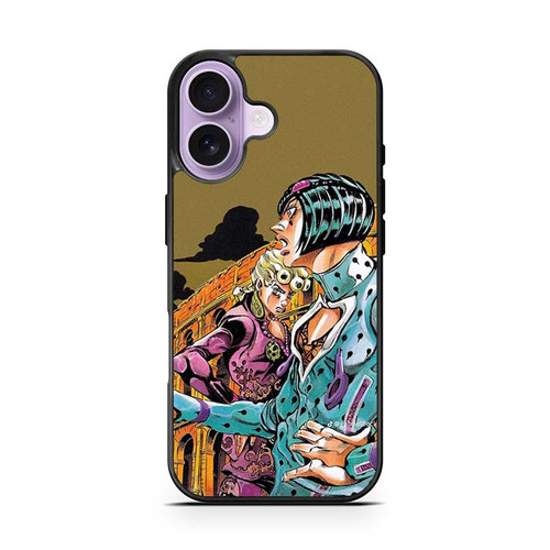 JoJos Bizarre Adventure Giorno and Bruno iPhone 17 Case