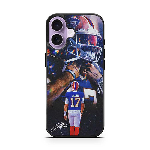 Josh Allen Buffalo Bills 05 iPhone 17 Case