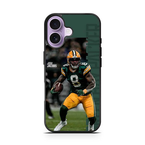 Josh Jacobs Green Bay Packers 02 iPhone 17 Case