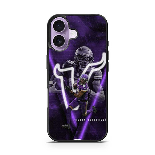 Justin Jefferson Minnesota Vikings 01 iPhone 17 Case