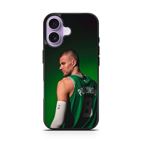 Kristaps Porzingis Boston Celtics 01 iPhone 17 Case