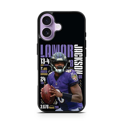 Lamar Jackson Baltimore Ravens 03 iPhone 17 Case