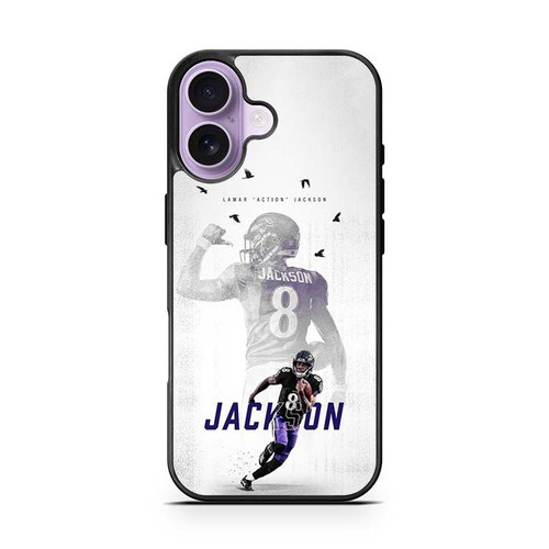 Lamar Jackson Baltimore Ravens 06 iPhone 17 Case