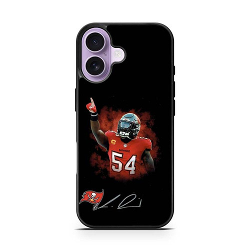 Lavonte David Tampa Bay Buccaneers 02 iPhone 17 Case