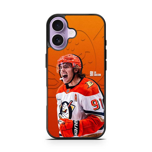Leo Carlsson Anaheim Ducks iPhone 17 Case
