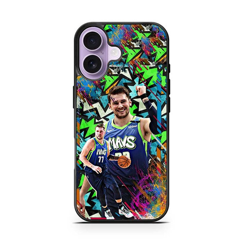 Luka Doncic The Slovenian Spark iPhone 17 Case