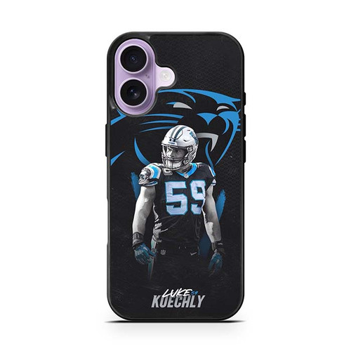 Luke Kuechly Carolina Panthers iPhone 17 Case