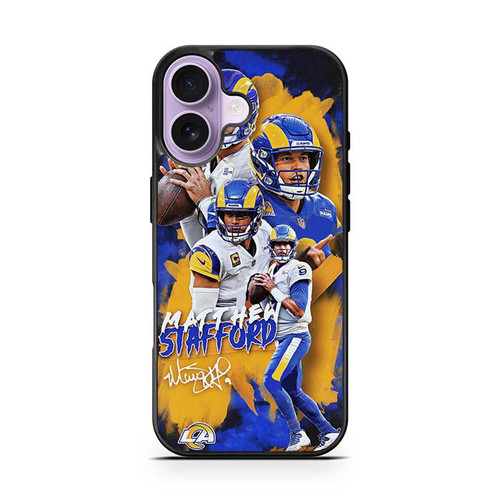 Matthew Stafford Los Angeles Rams 02 iPhone 17 Case