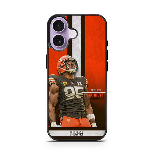 Myles Garrett Cleveland Browns 05 iPhone 17 Case
