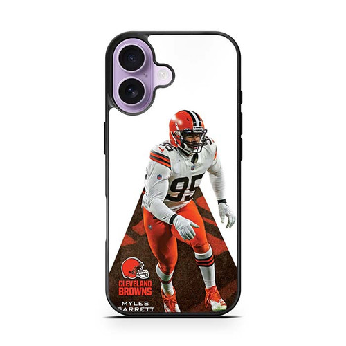 Myles Garrett Cleveland Browns 06 iPhone 17 Case