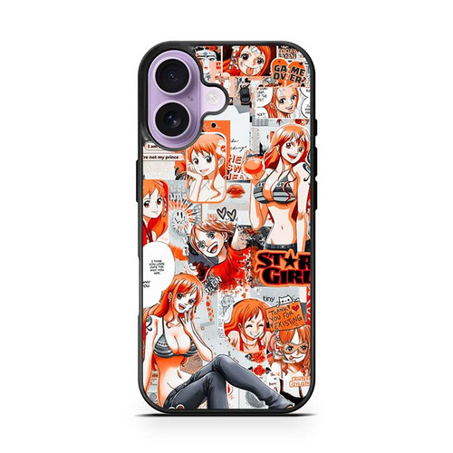 Nami One Piece Series Collages iPhone 17 Case