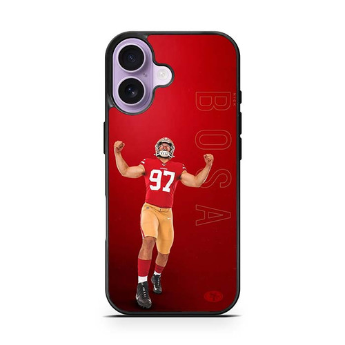 Nick Bosa San Francisco 49ers 01 iPhone 17 Case